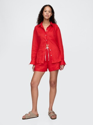 100% Linen Easy Shorts | Gap (US)