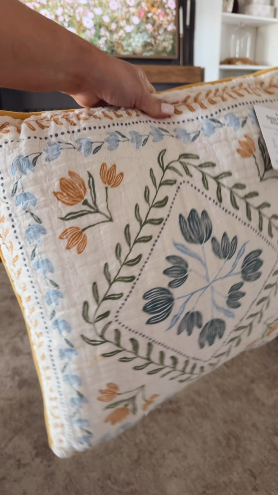 New pillow 
Two sided
Beautiful colors 

#LTKHome #LTKSeasonal