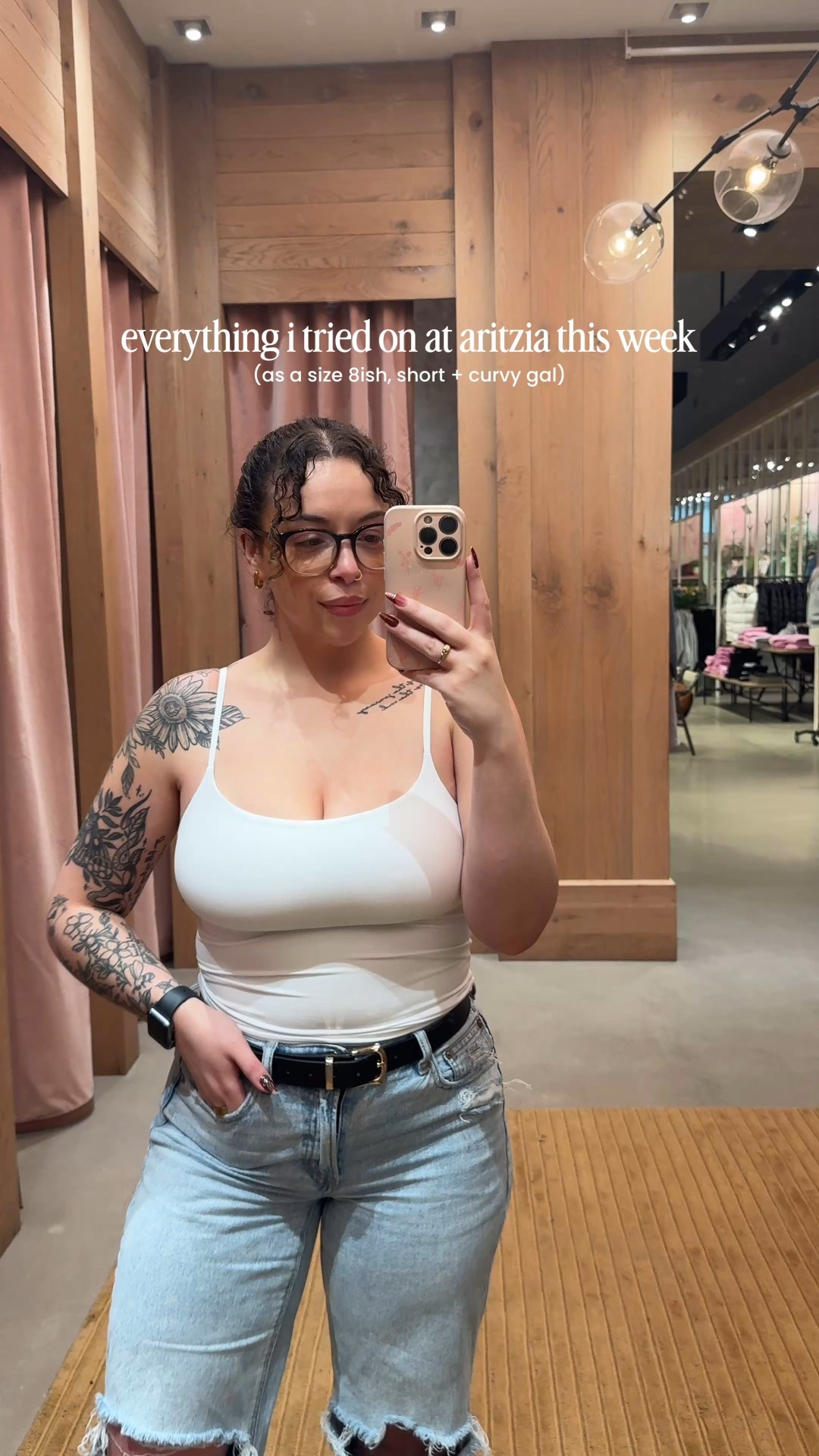 tried on so many great pieces at aritzia this week! i’m around a size 8 usually, 5’1/2”, and curvy. all sizes and items are listed for convenience :) 

#LTKjeans #LTKcanada #LTKmidsize