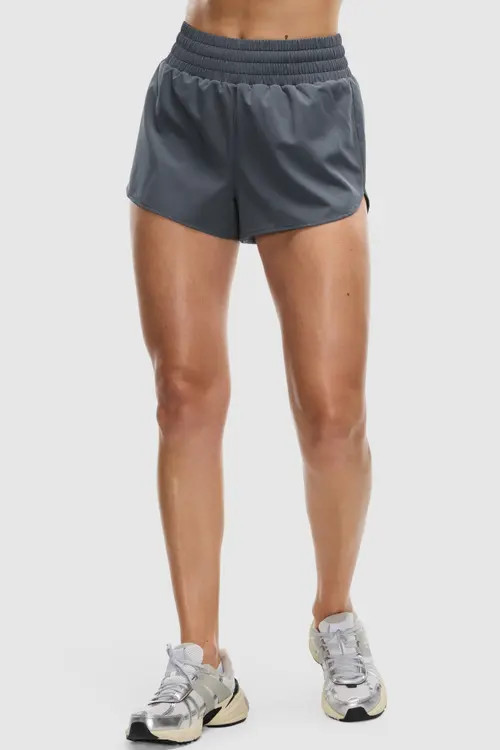 Peloton High Rise 3"" Run Short in Dark Grey at Nordstrom, Size Medium | Nordstrom