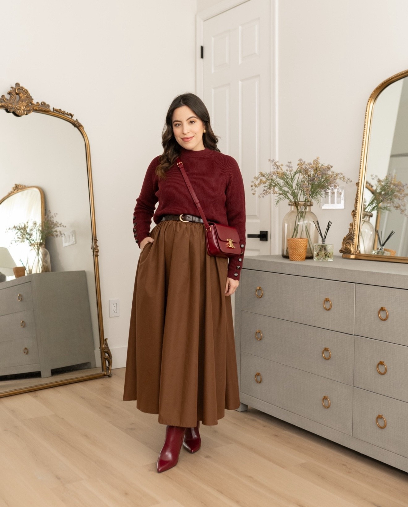 This $40 dress is the perfect base layer and looks so good paired with a chunky sweater and boots. It’s definitely my favorite steal of the season and makes the ultimate vacation outfit!

earth tone elegance, statement piece, elevated basics, classy chic, dressy look, old money vibes, modest fashion, trendy handbags

#LTKSeasonal #LTKBump #LTKU