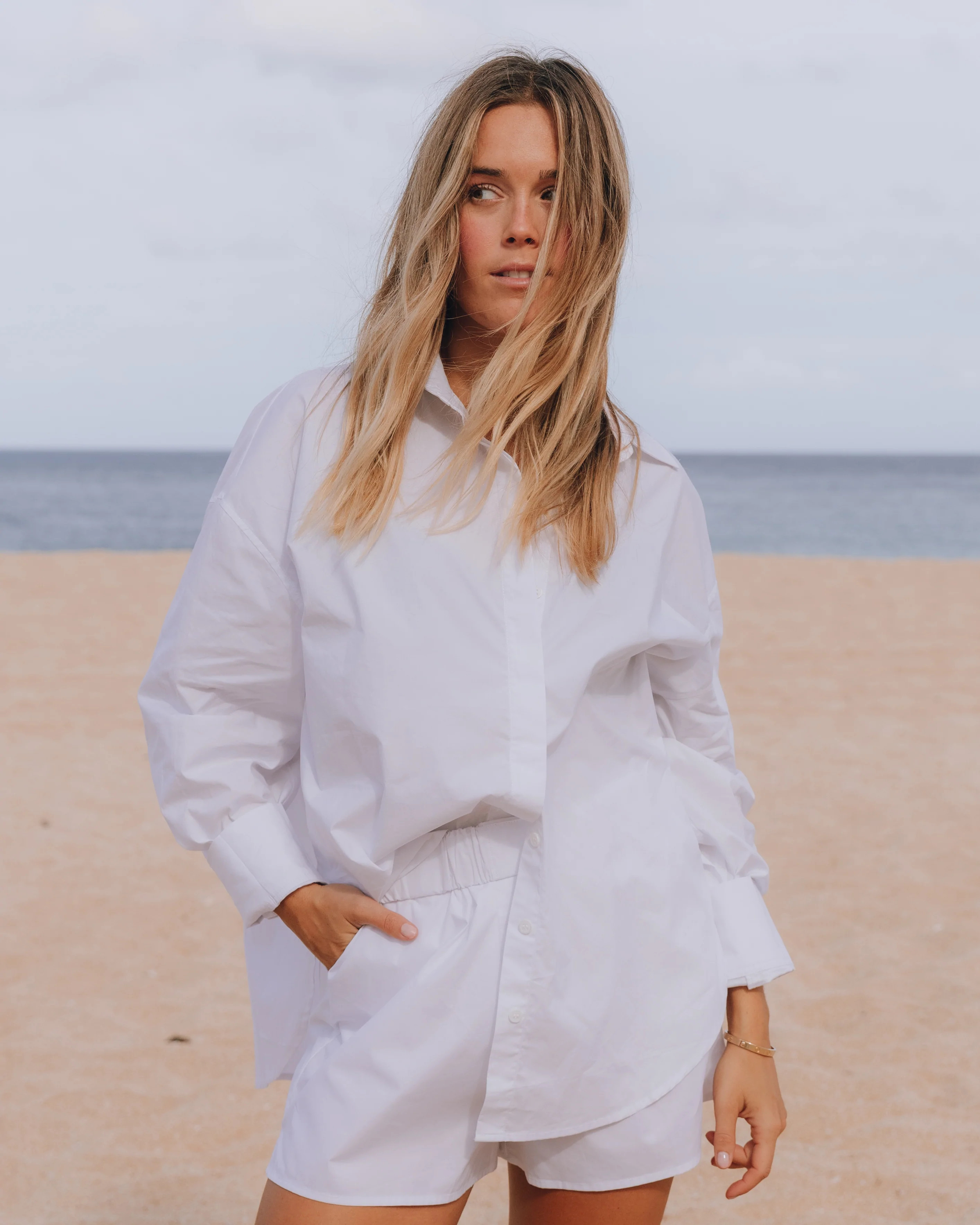 Oversized Button Down | Daily Drills