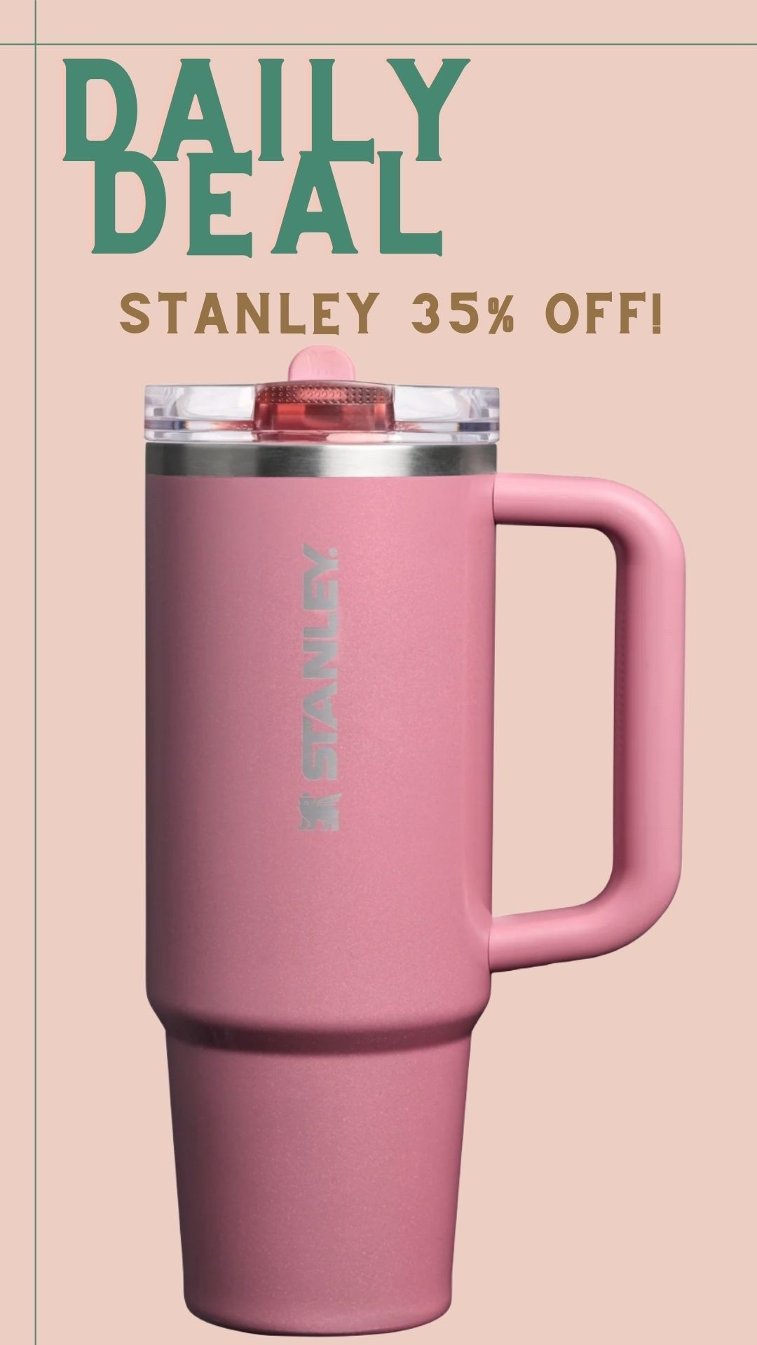 $26 Stanley!! And it’s the cutest pink shimmer color so it would be such a great galentines or Valentine’s Day gift! 

#LTKSaleAlert #LTKActive #LTKmomlife