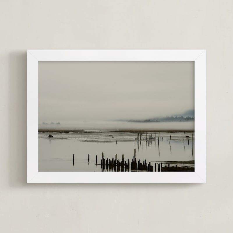 "Fog at the Beach in the PNW" - Open Edition Fine Art Print by Katie Buckman. | Minted