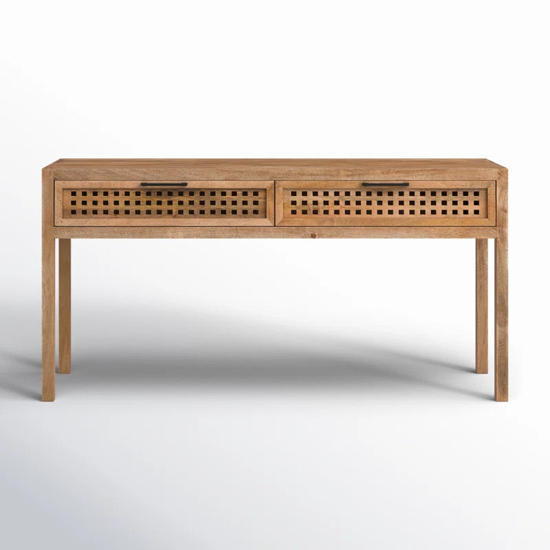 Armond 60'' Solid Wood Console Table | Wayfair North America