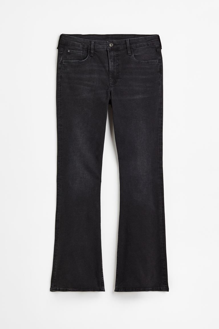H&M+ Flared Ultra High Jeans - Denim blue - Ladies | H&M US | H&M (US + CA)