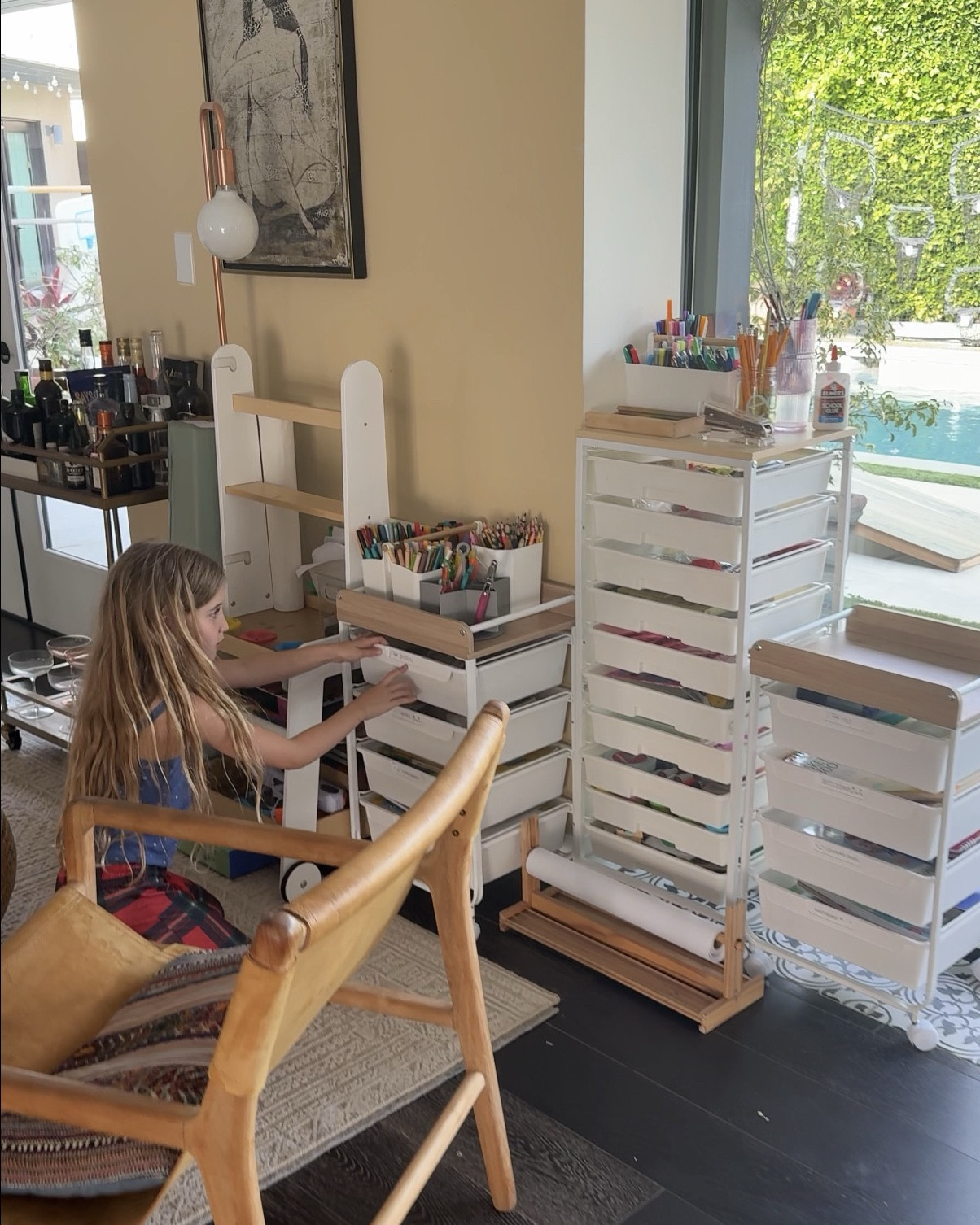 Organizing our art supplies and workbooks and games has never been easier! Noa is so happy! 💞

#LTKHome #LTKKids #LTKmomlife