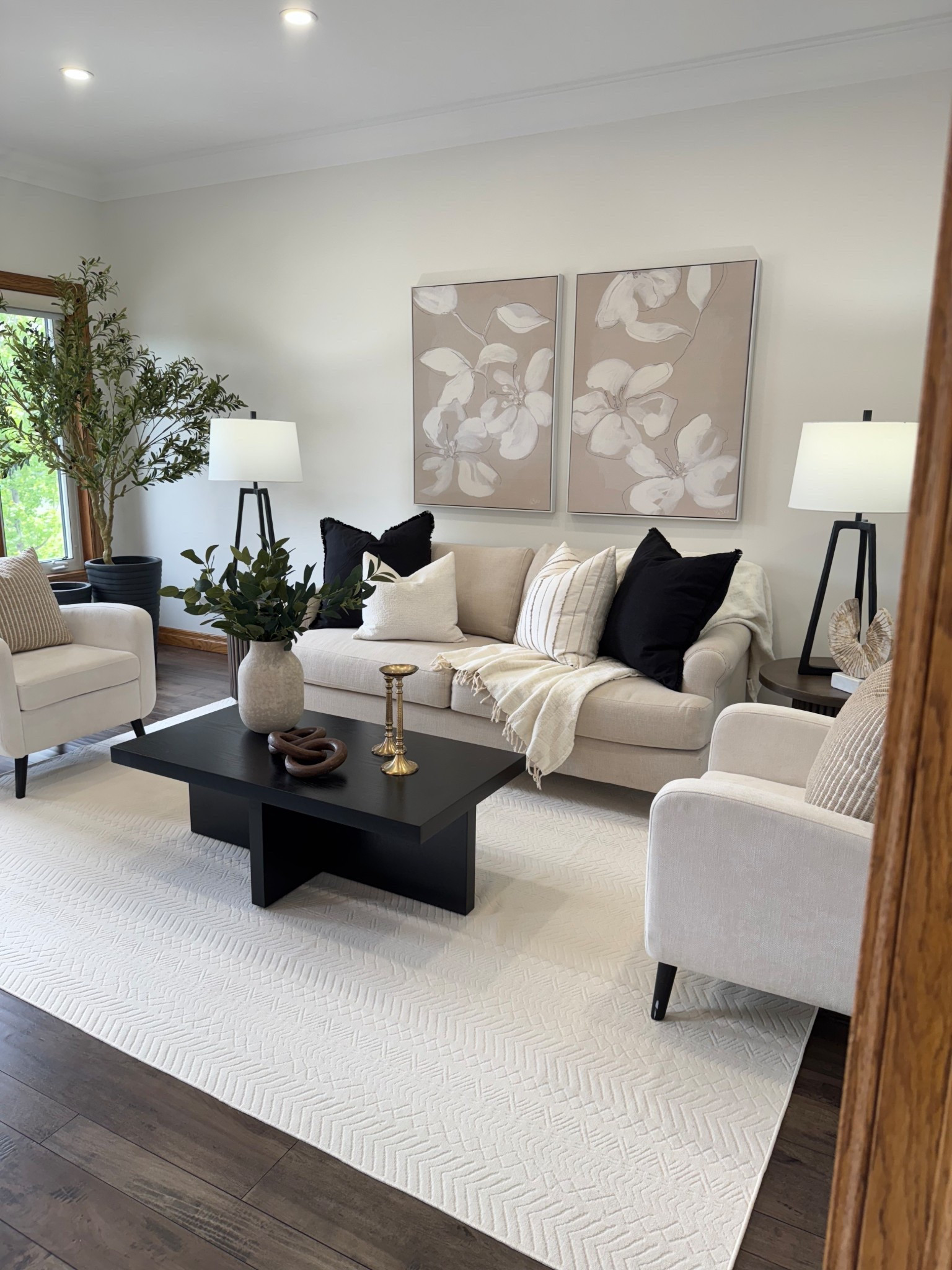 This new coffee table worked beautifully in this space. The installation was super easy and I would say it is good and solid!    It was on sale too!!

#LTKSaleAlert #LTKSeasonal #LTKHome