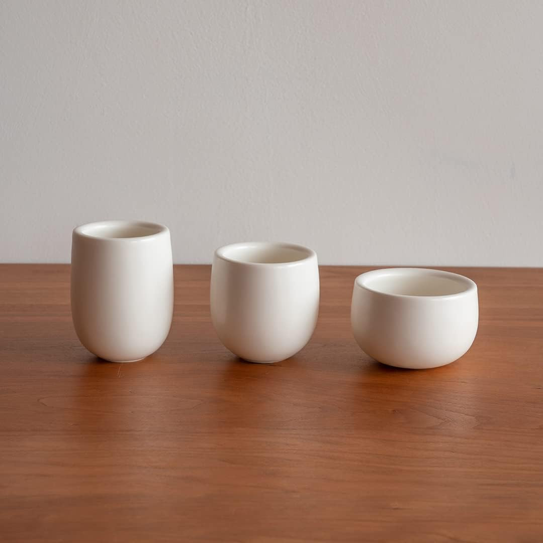 MU MO Taza de té de porcelana con cáscara de huevo de 7 onzas para bebidas de café, café con ... | Amazon (US)