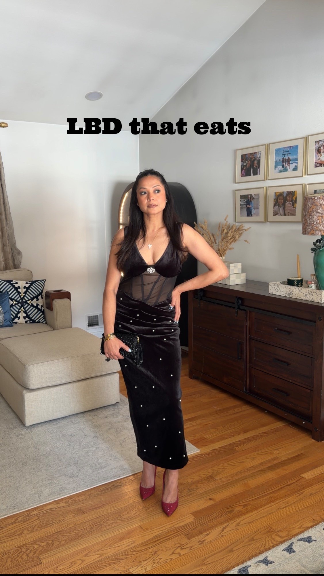 Size down in the dress. I’m usually a size 6, but 4 fits me better and no “ I haven’t been lost weight “. 

#LTKgrwm #LTKValentine