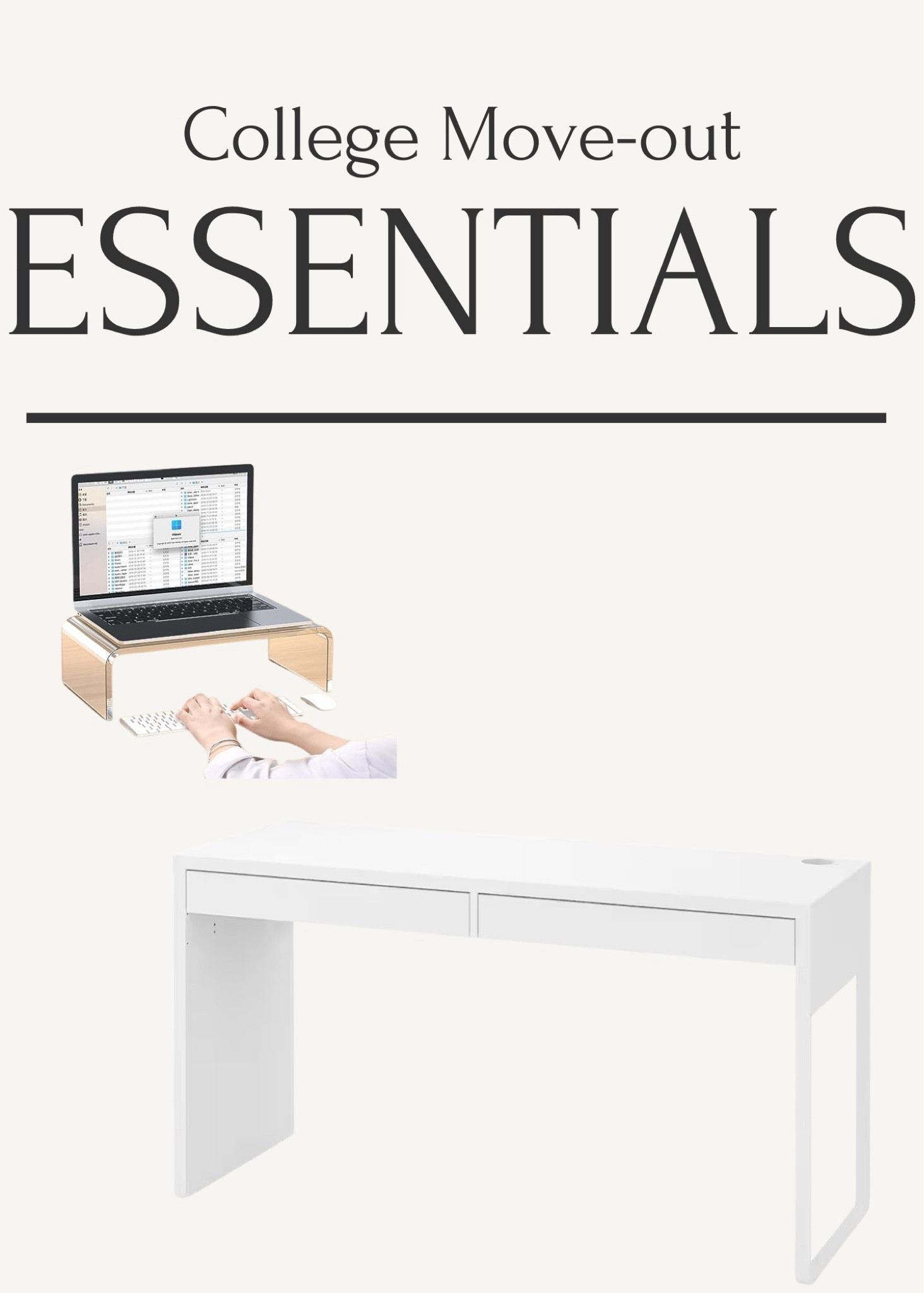 College dorm essentials!! #collegeroom #college #movingout #move #collegemoving #dorm #dormorganization #organization #backtoschool #collegedorm #collegedesk

#LTKBacktoSchool #LTKHome #LTKFindsUnder100