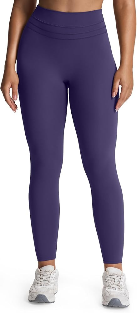 Aoxjox High Waisted Workout Leggings for Women Scrunch Tummy Control Luna Buttery Soft Gym Yoga P... | Amazon (US)