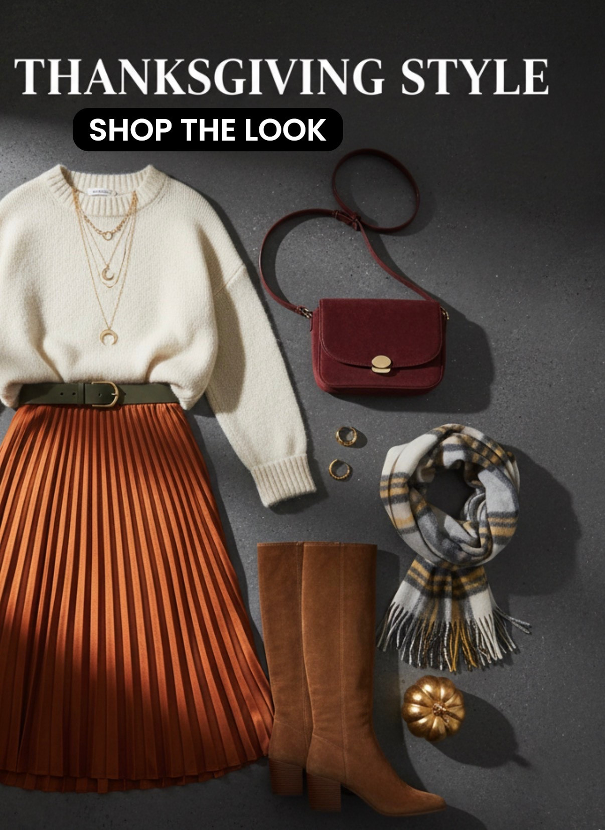 Chic Thanksgiving outfit for the stylish girlies 🍂👢✨
Think cozy knits, warm tones, and a little pop of glam — perfect for dinner, pictures, and giving main character energy all day long 😍🦃
Linking my favorite chic Thanksgiving looks!

#ThanksgivingOutfit #FallFashion #LTKStyle #ChicAndCozy #HolidayLooks #LTKHoliday #OOTD #FallOutfitInspo #ThanksgivingStyle #LTKFallFashion

#LTKStyleTip #LTKHoliday #LTKSeasonal