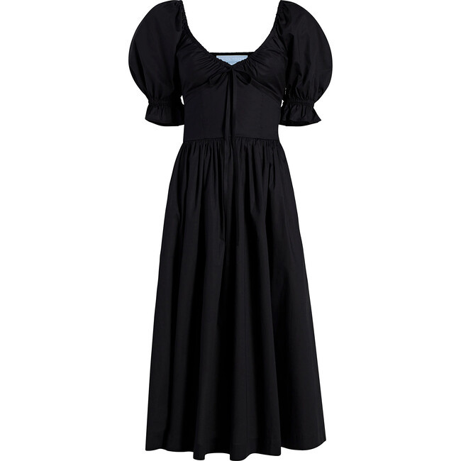 Hill House Home | The Women's Ophelia Dress, (Black, Size Medium) | Maisonette | Maisonette