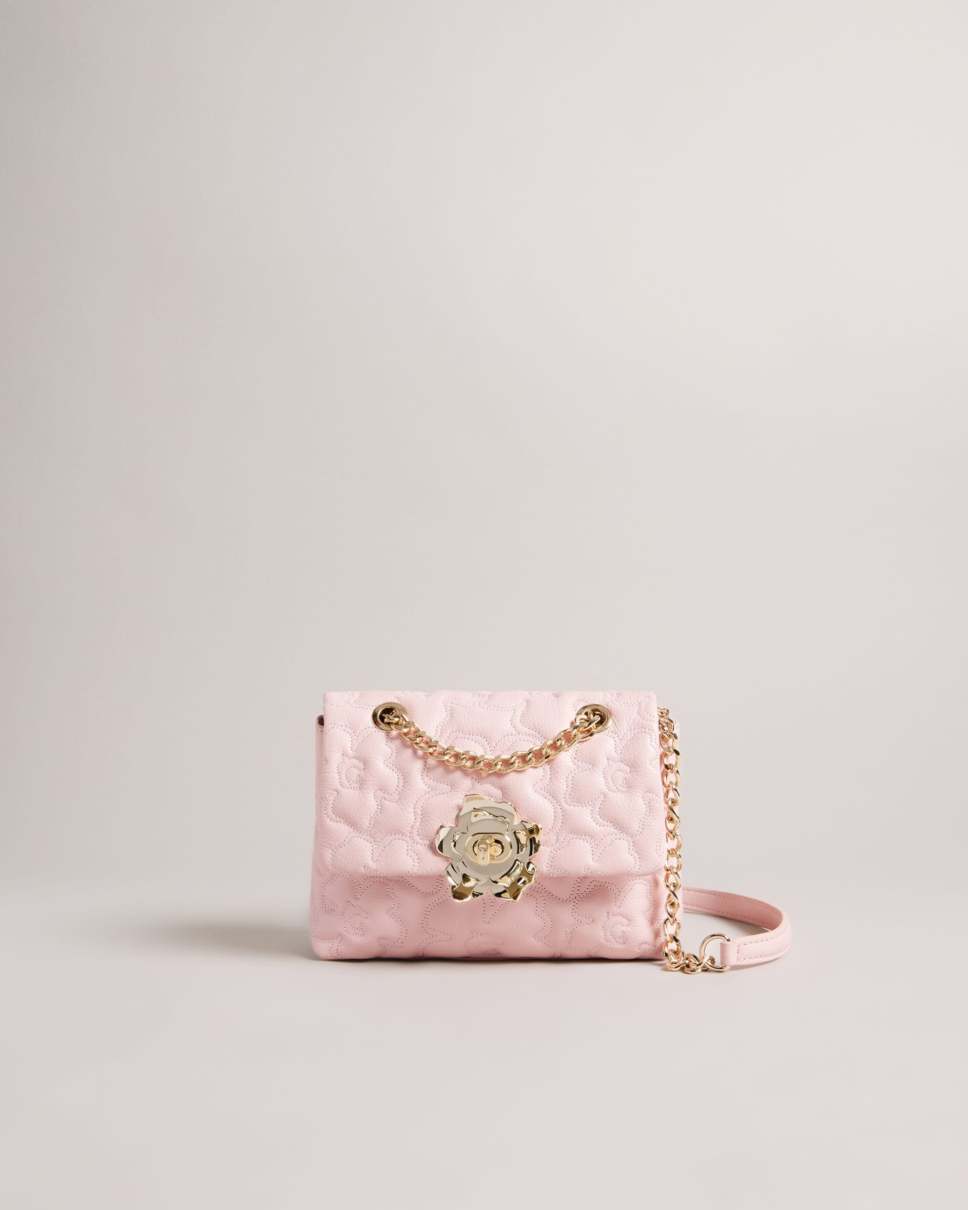 Leather Mini Magnolia Quilted Shoulder Bag | Ted Baker (US)