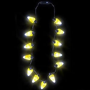The Dreidel Company Halloween Necklace Light-Up Colorful Necklace, Costume Accessory, Spooky Part... | Amazon (US)