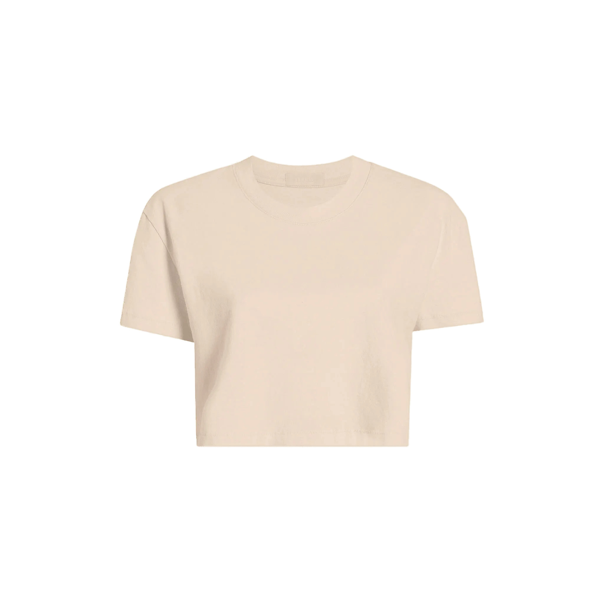 Women's Cropped Tee | Bone - nuuds | nuuds
