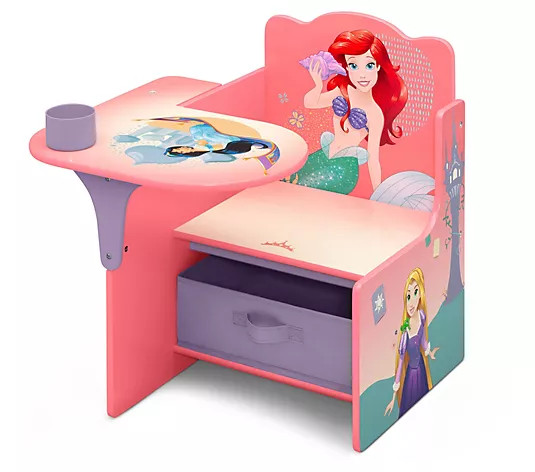 Delta Children Disney Princess Chair Desk with | QVC