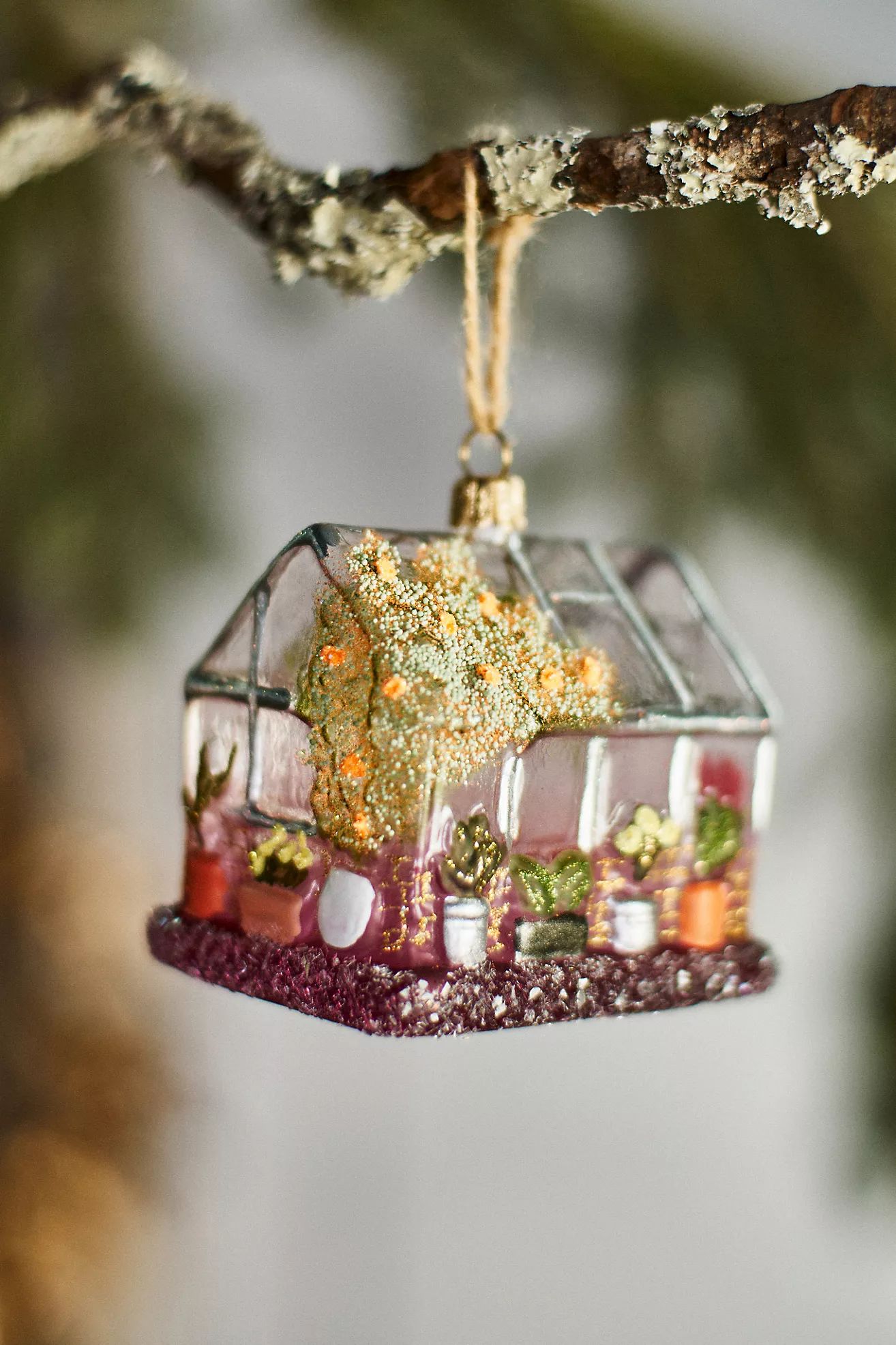 Greenhouse Glass Ornament | Anthropologie (US)