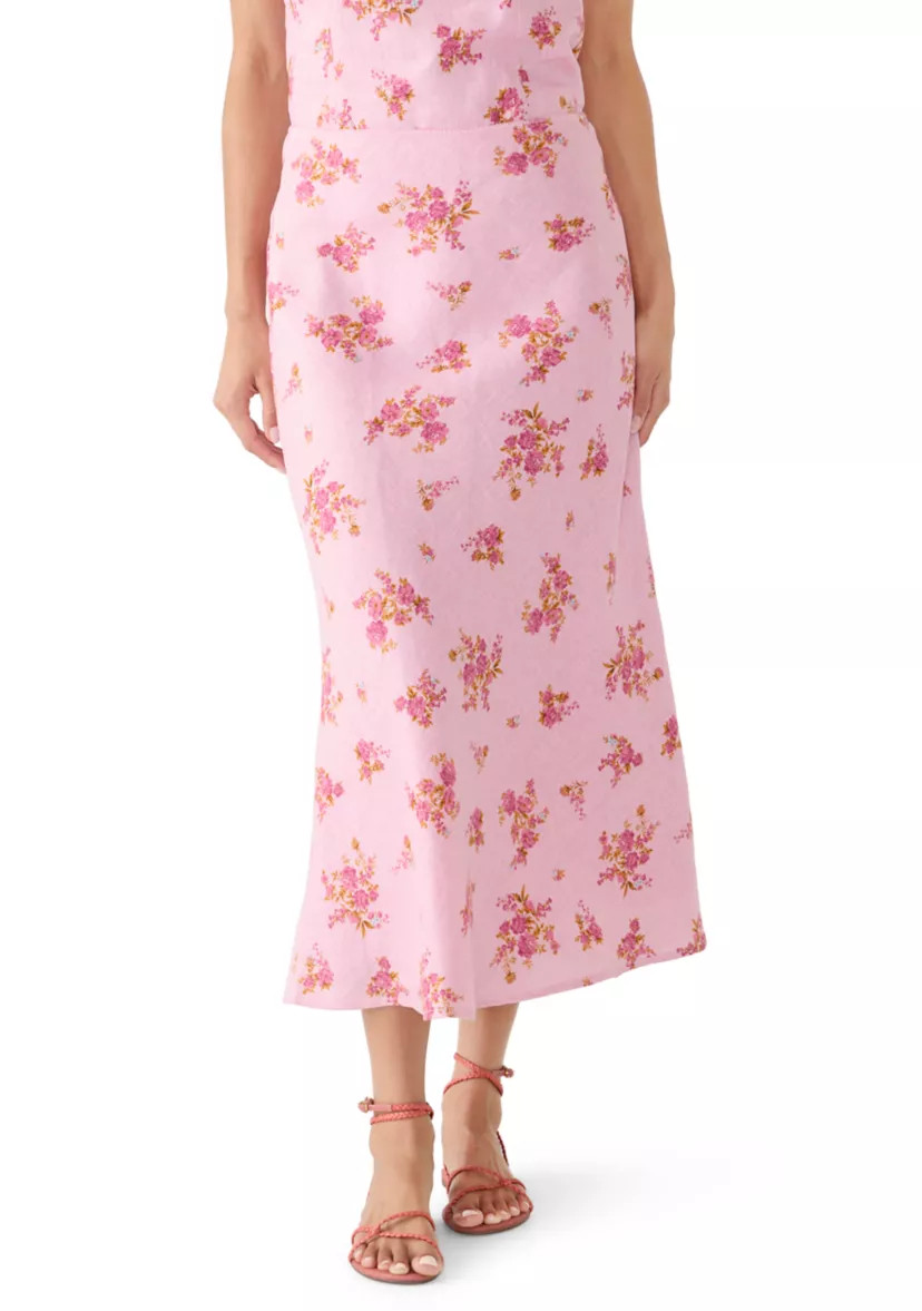 Women's Pull On Lace A-Line Midi Skirt | Belk