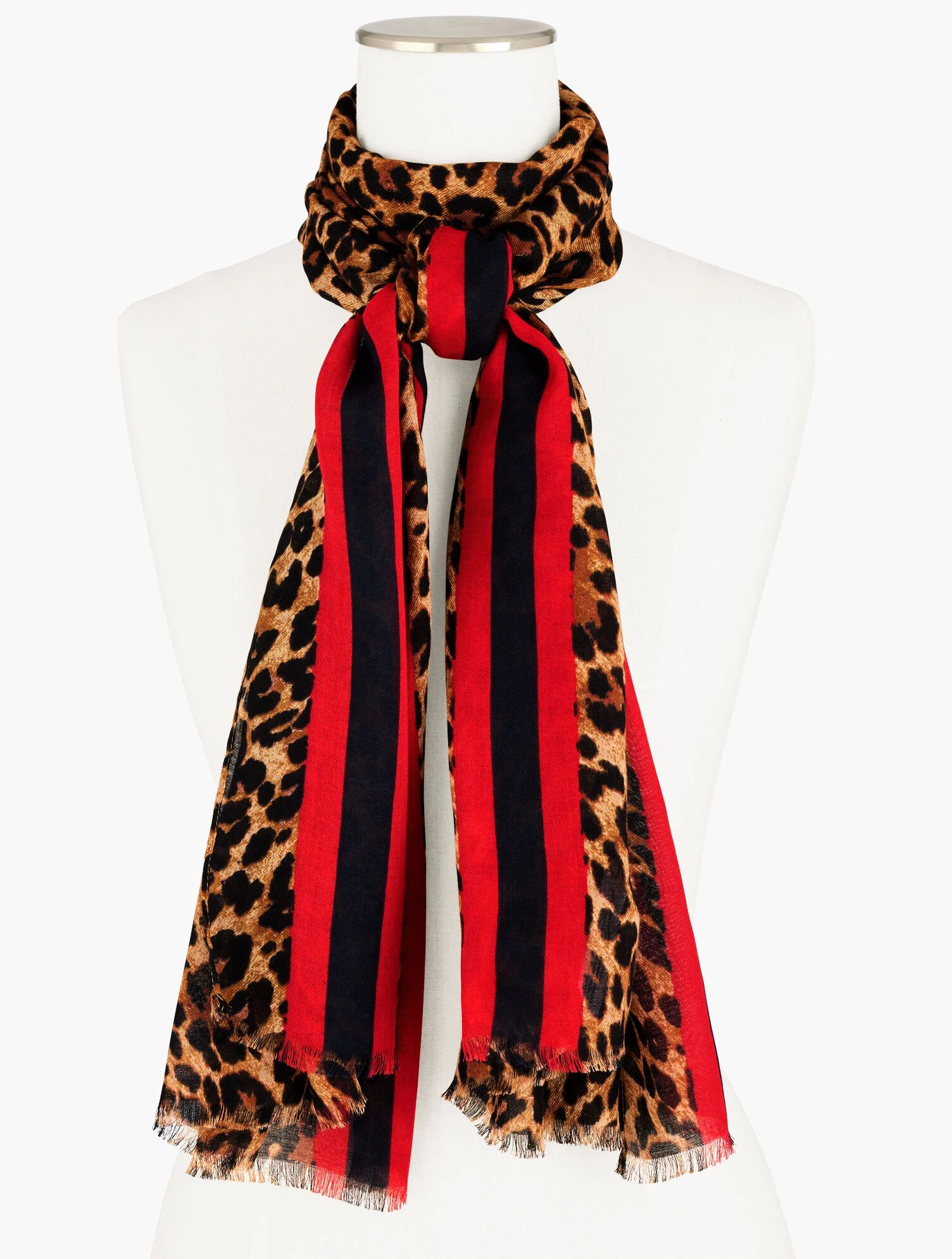 Leopard Oblong Scarf | Talbots