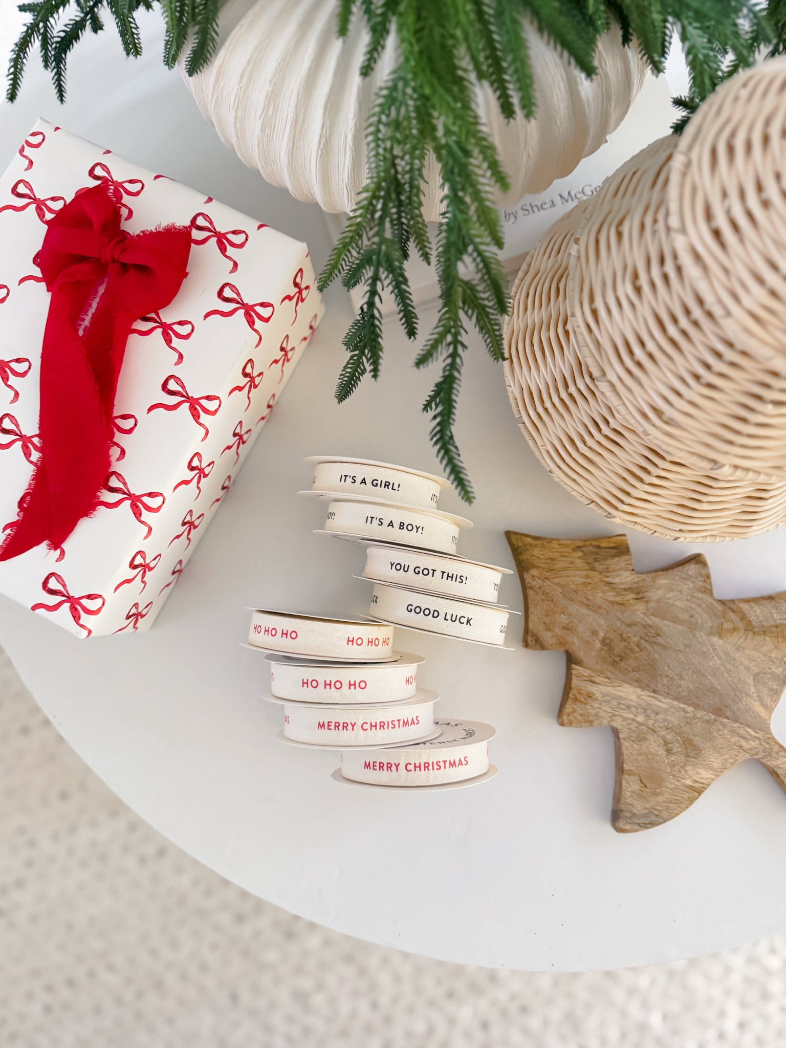 New words ribbons on Amazon for the holidays and occasions. 

#LTKHoliday #LTKParties #LTKHome