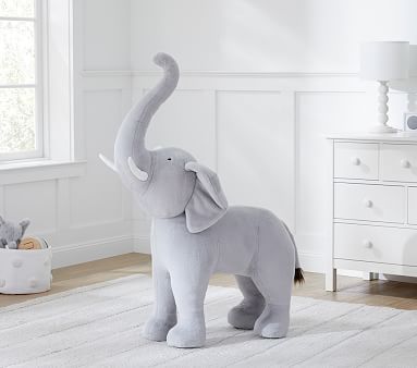 Jumbo Elephant Plush | Pottery Barn Kids