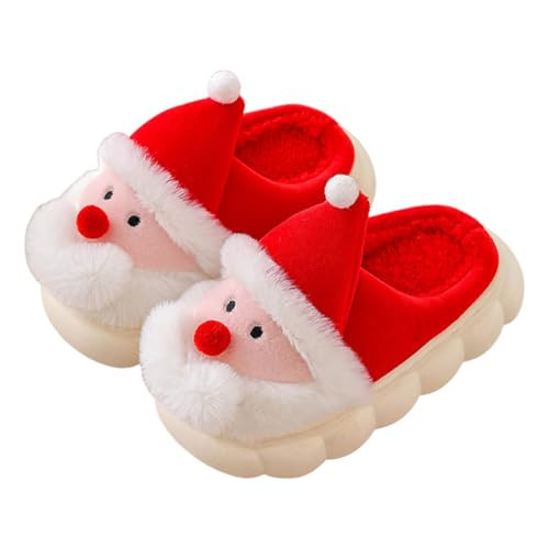 Christmas Slippers for Kids Reindeer Slippers for Girls House Shoes for Boy Kids Christmas Slippers Soft Plush Memory Foam Winter Holiday Slippers Indoor Outdoor Shoes Non-Slip Christmas Gifts | Amazon (US)