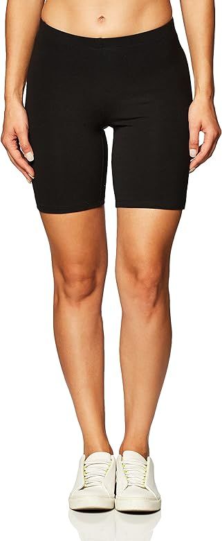 Hanes Women's Stretch Jersey Bike Short | Amazon (US)