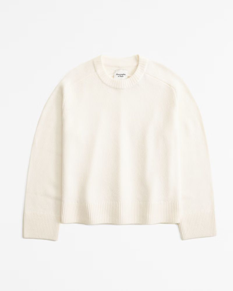 The A&F Madeline Crew Sweater | Abercrombie & Fitch (US)