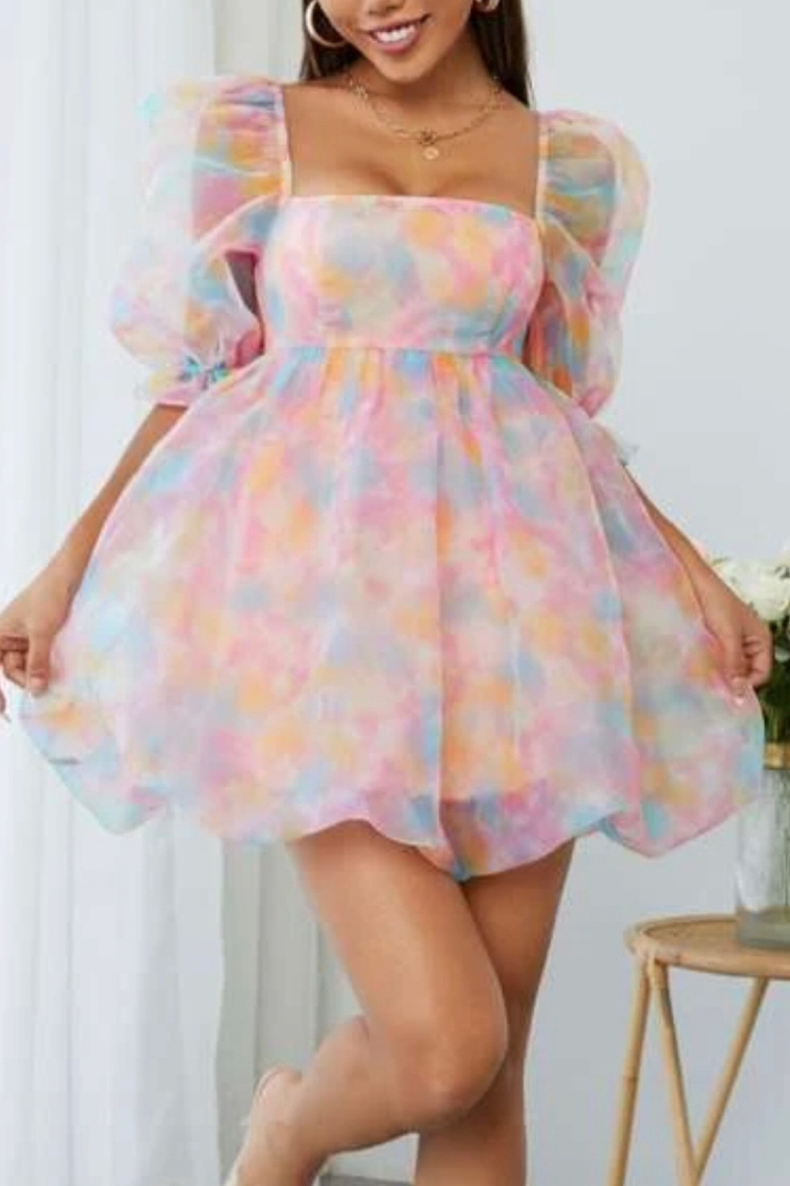 Pastel fairy girly high waisted dress ✨

#LTKfindsunder50 #LTKparties #LTKwedding