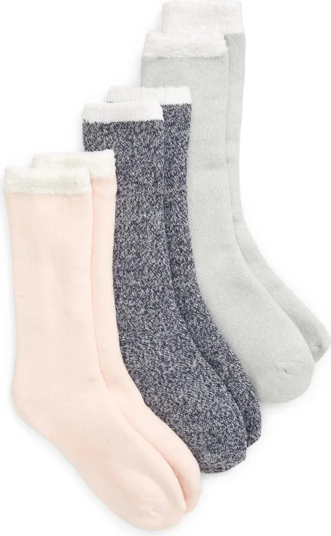 Treasure & Bond Kids' Assorted 3-Pack Crew Socks | Nordstrom | Nordstrom