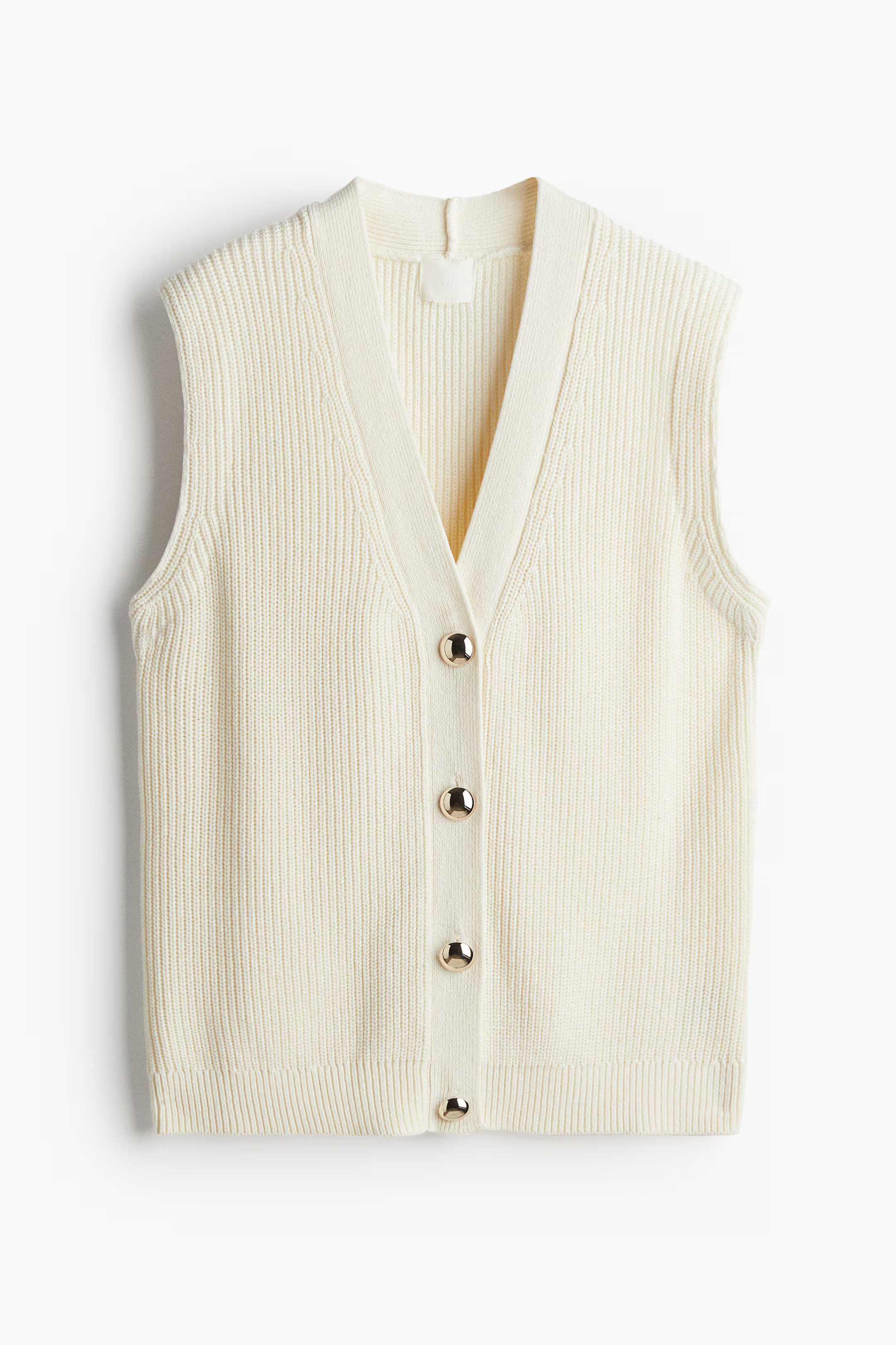 Rib-Knit Sweater Vest | H&M (US + CA)