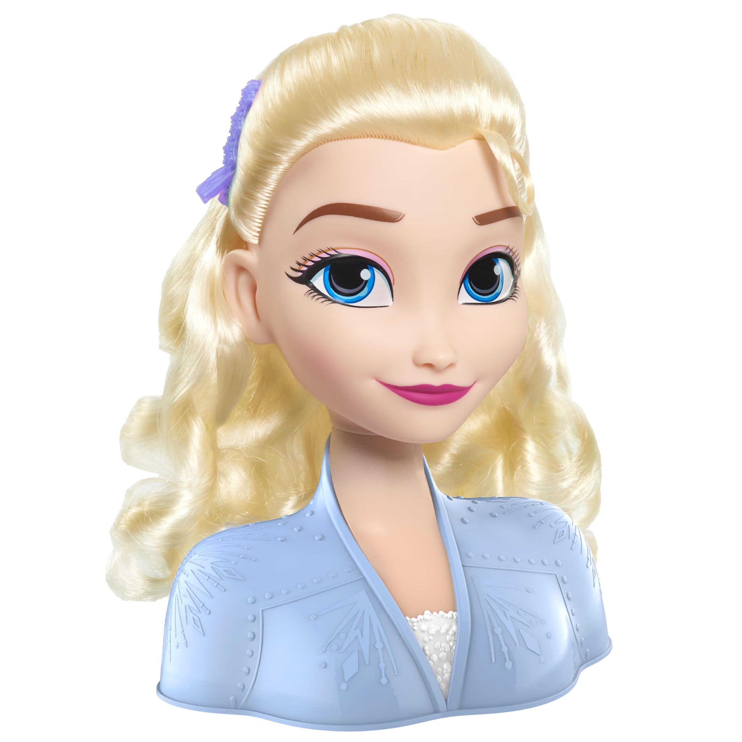 Disney Frozen 2 Elsa Styling Head, 14-pieces, Pretend Play, Kids Toys for Ages 3 Up by Just Play | Amazon (US)