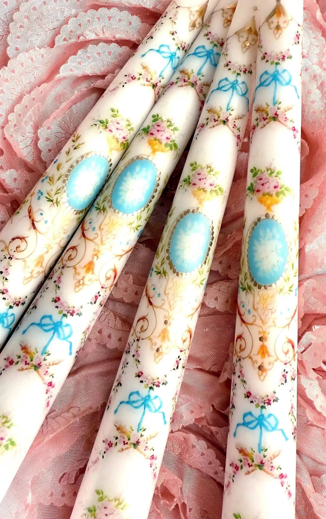 Princess Tapered Candles: Decorative Gift Set (10 In.) - Etsy | Etsy (US)