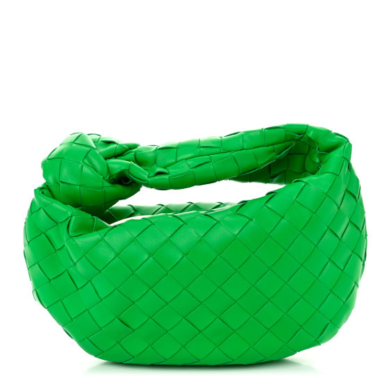 Nappa Intrecciato Mini Jodie Parakeet | FASHIONPHILE (US)