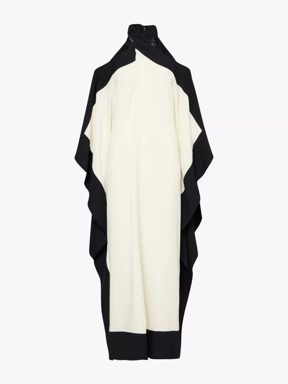Mambo halterneck crepe kaftan | Selfridges