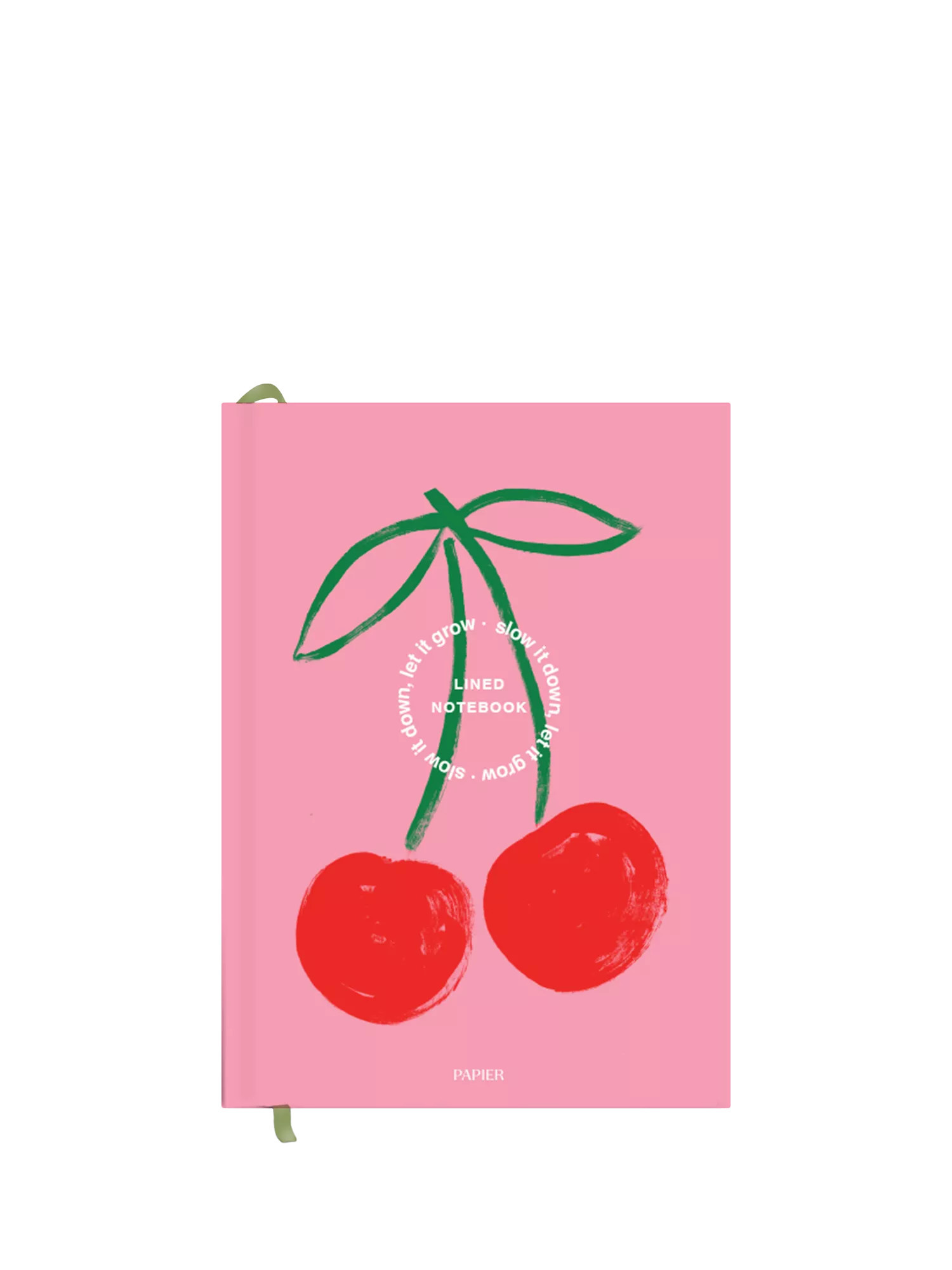 Papier Fresh Cherries Notebook, Mulit | John Lewis (UK)