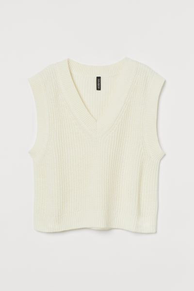 Ribbed Sweater Vest | H&M (US + CA)