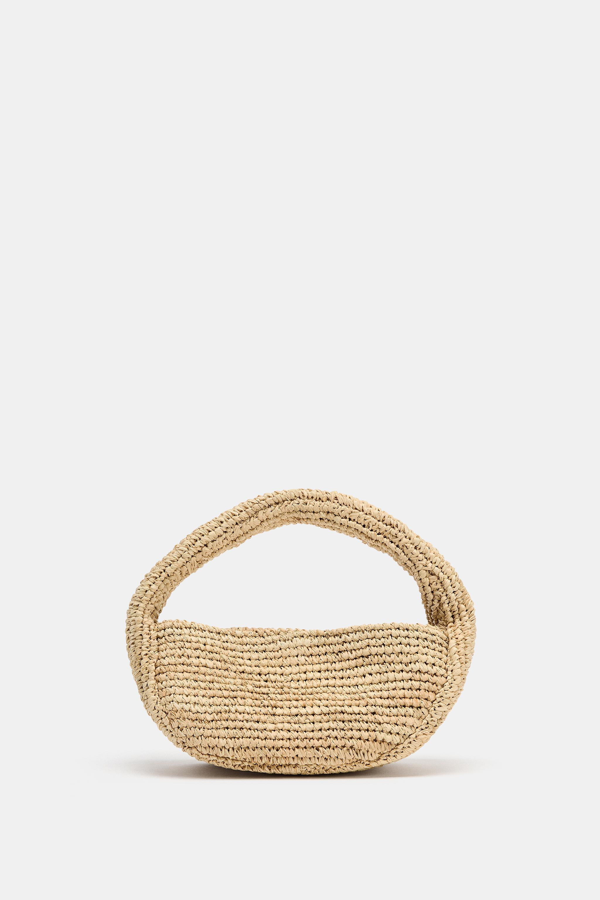 RAFFIA HANDBAG | Zara US