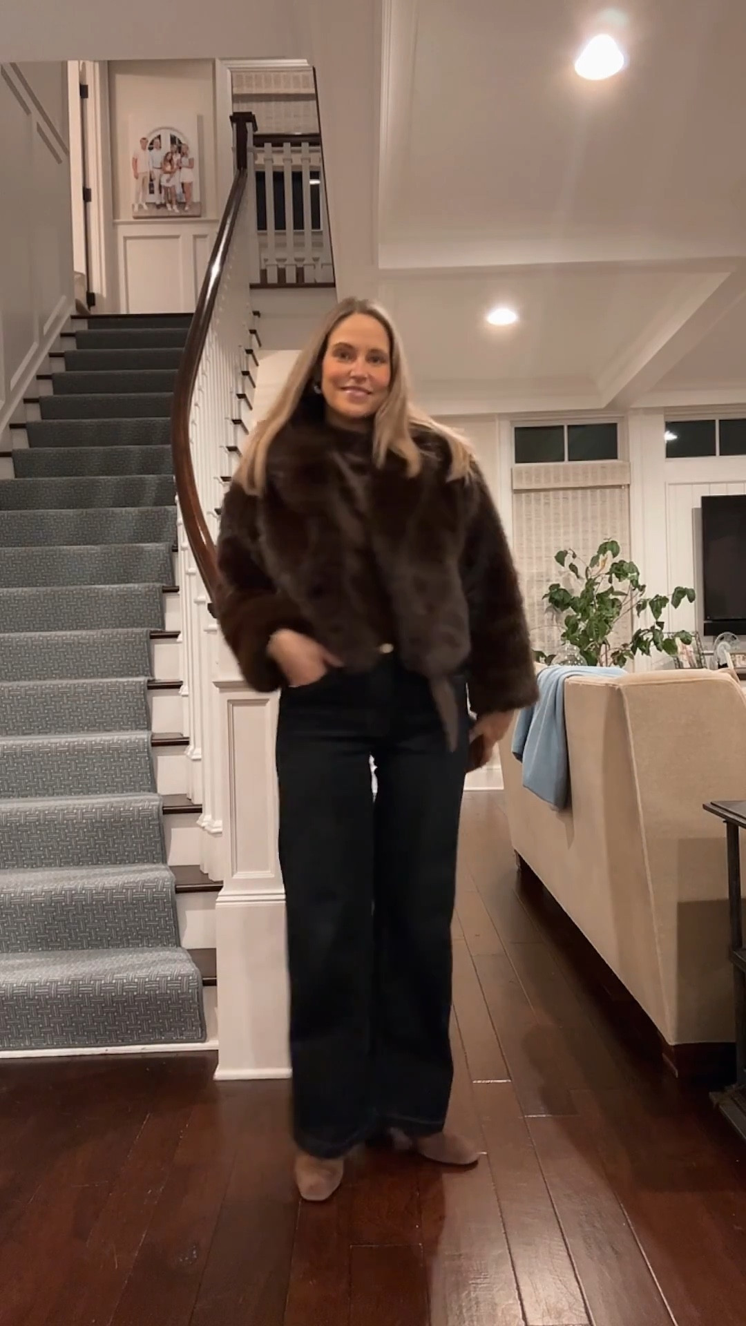 I am loving this winter look I put together for a family dinner. Dark wash denim with the cutest top! I am also loving this faux fur jacket from Benaar LA. 

#LTKSeasonal #LTKOver40 #LTKMidsize