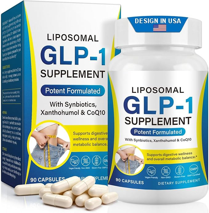 asusxcli GLP-1 Supplement - Dietary Supplement -Synbiotics - Curb Appetite, Boost Metabolism & Su... | Amazon (US)