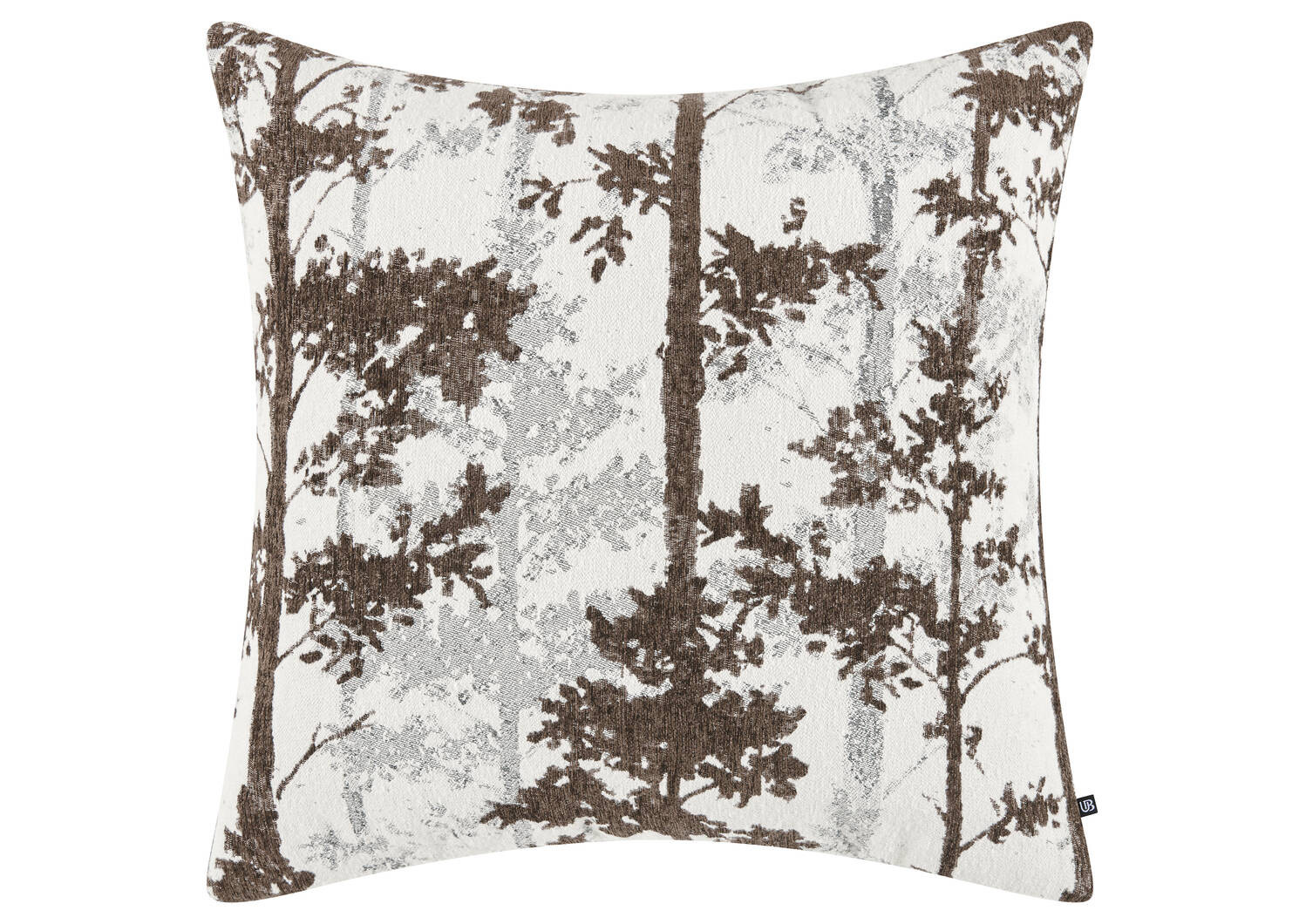 Alder Pillow 20x20 Ivory/Brown/Grey | Urban Barn