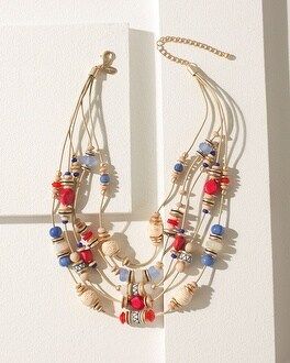 Multi-strand Beaded Necklace | Chico's