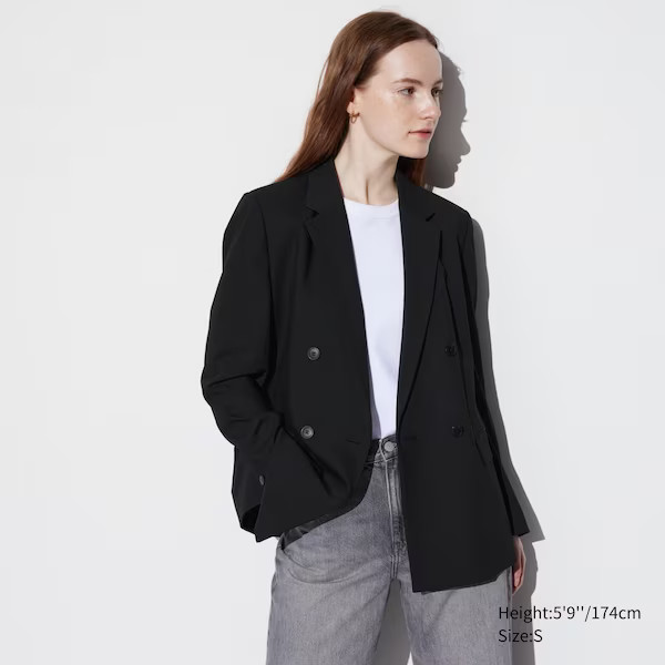 Double Breasted Jacket | UNIQLO US | UNIQLO (US)