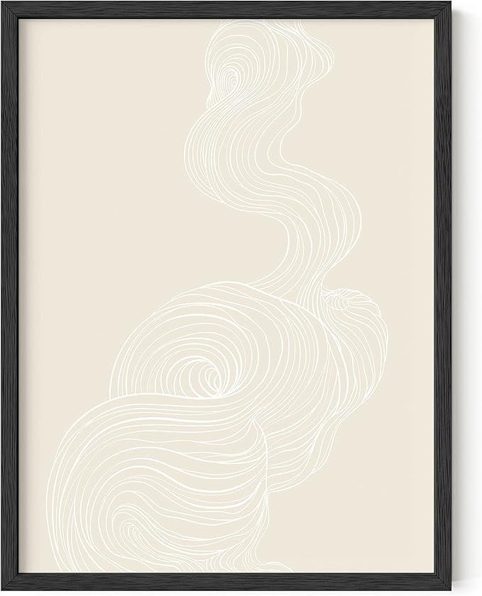 HAUS AND HUES Abstract Wall Art Line Art Wall Decor Minimalist Wall Art Modern Wall Decor Modern ... | Amazon (US)