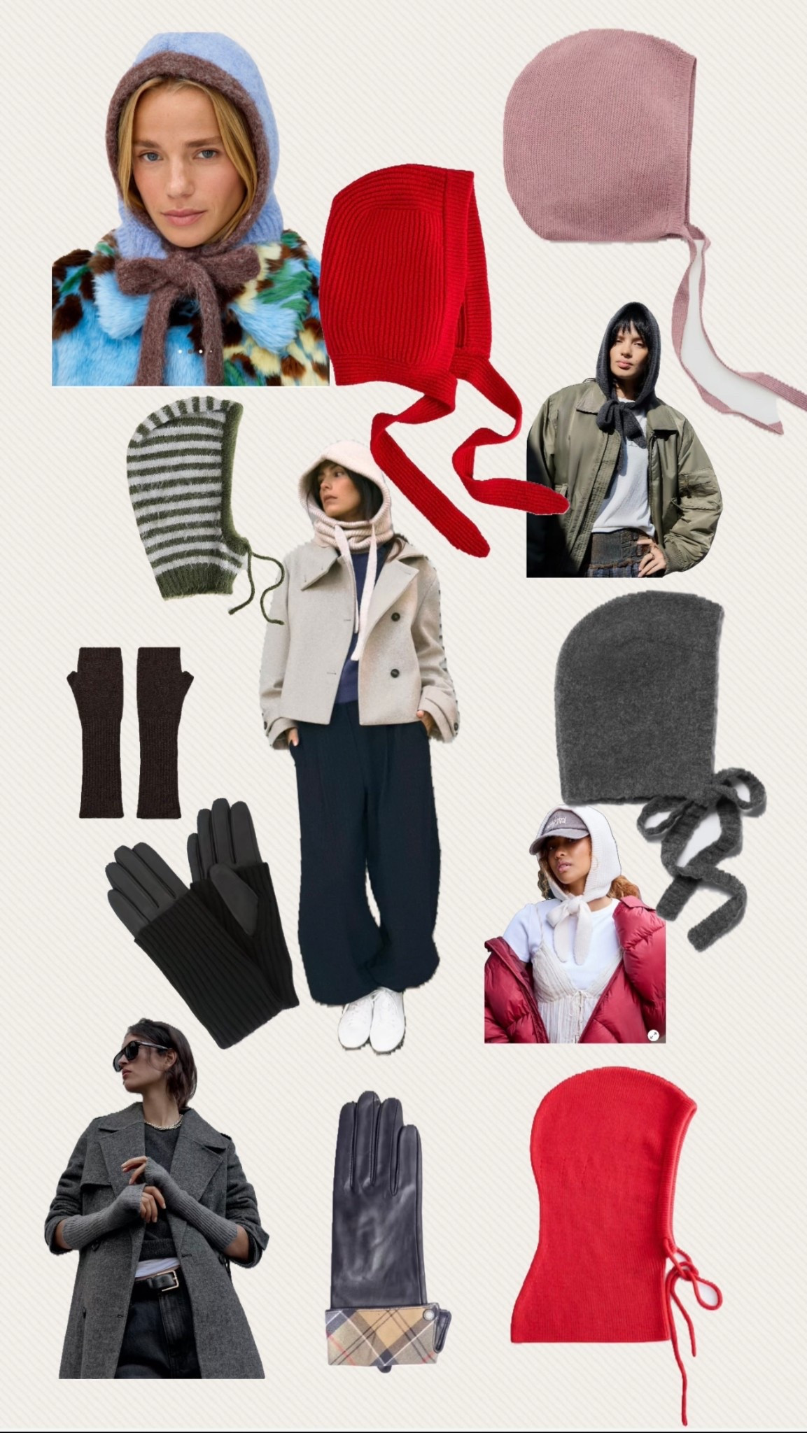 Gloves, snoods and bonnets 

#LTKuk #LTKeurope #LTKwinter