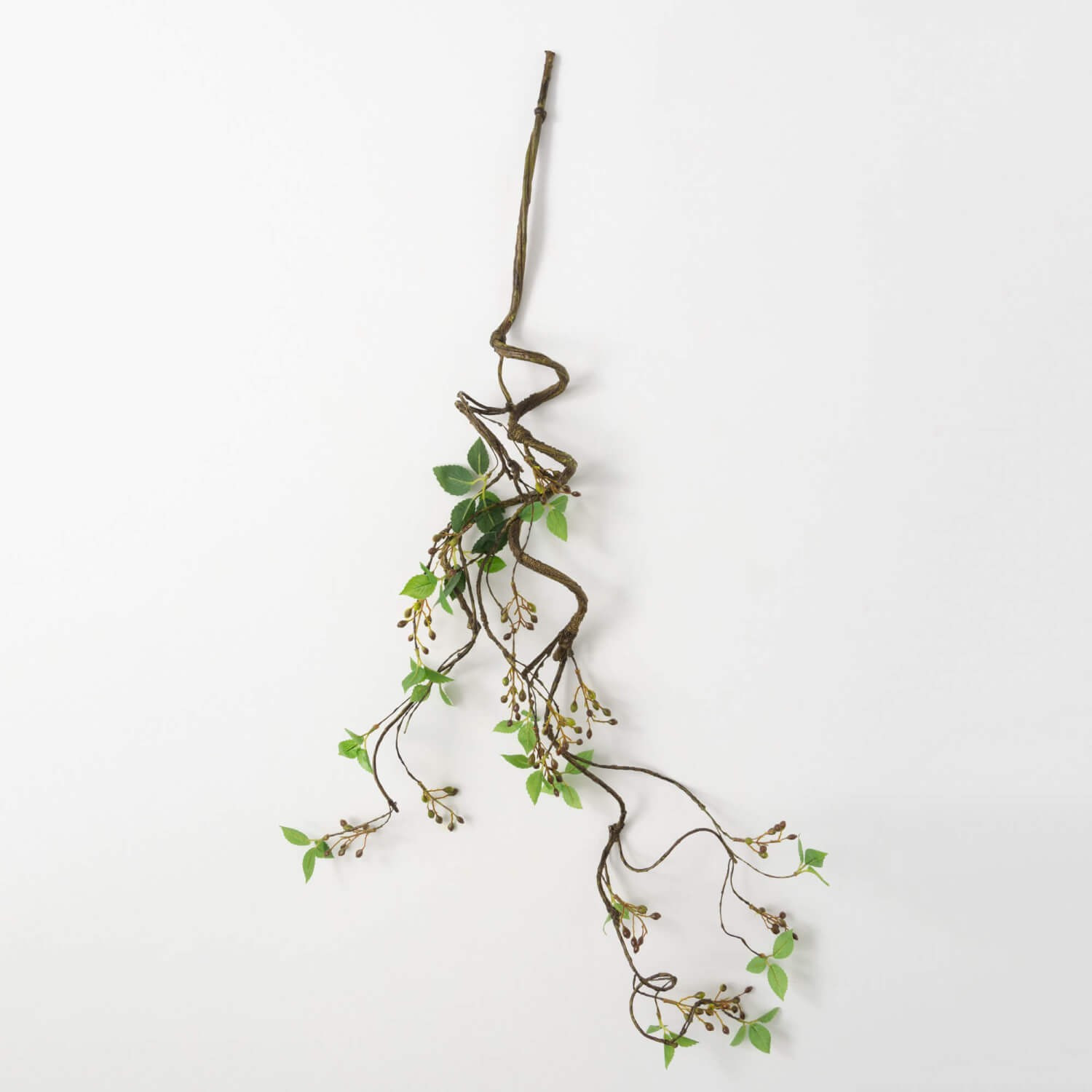 38" Curly Branch Leaf Spray | The Nested Fig