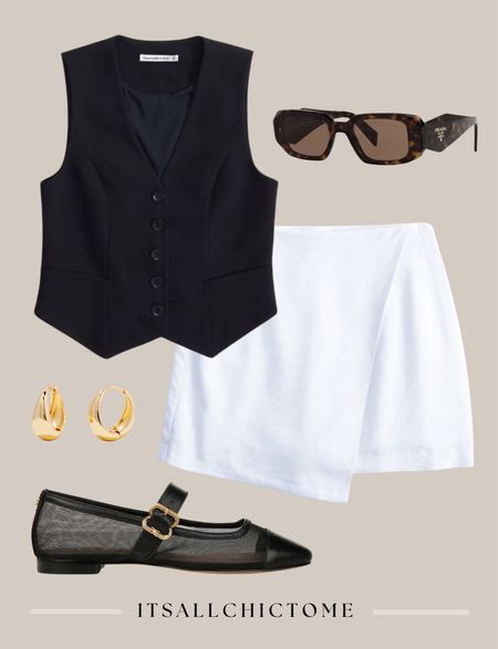 Style a white linen skirt with me for summer! Capsule wardrobe - perfect for a European summer 

#LTKstyletip