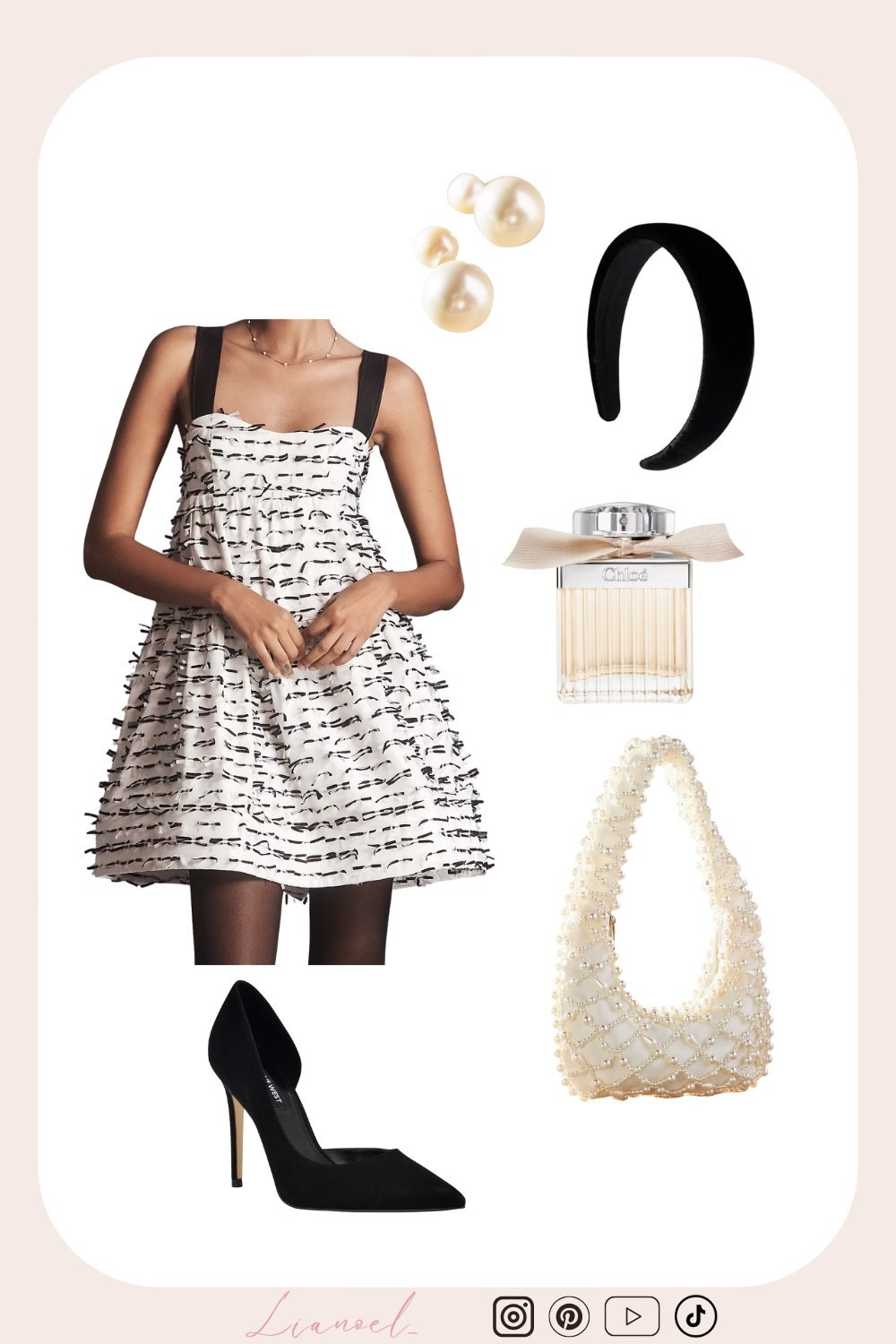 A lovely dress with black and white bows

#LTKPetite #LTKParties #LTKHoliday